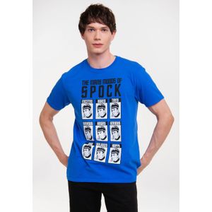 LOGOSHIRT T-Shirt "Star Trek - Moods of Spock", mit gro�ßem Spock Moods-Logo