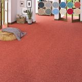 my home Teppichboden "Fortis, Schlinge, Made in Netherlands", rechteckig, 5 mm Höhe, meliert, Breite 400 cm, Wohnzimmer, strapazierfähig