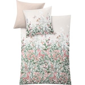 Kleine Wolke Wendebettwäsche "Jardin", mit floralem Muster