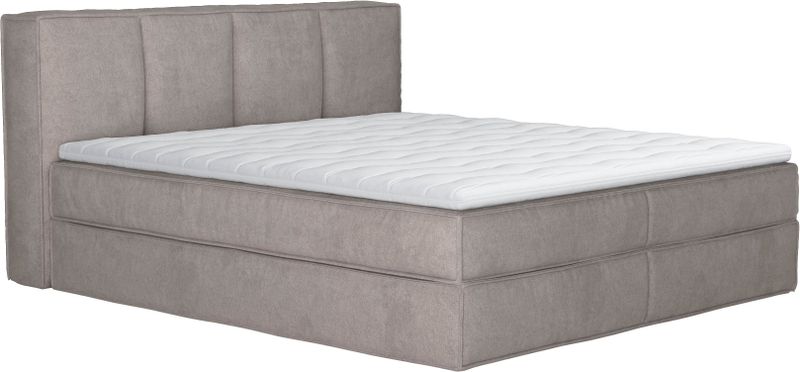 Home affaire Boxspringbett "Sacy", Boxbett inkl. Topper, 2 Matratzen, Härtegrade H2, H3 und H4 wählbar