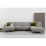 Places of Style Wohnlandschaft "Oland", XXL, im zeitlosem Design und hochwertiger Verabeitung