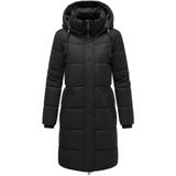 Navahoo Wintermantel "Wintertanz 14", modischer Damen Steppmantel mit hohem Kragen