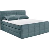 ED EXCITING DESIGN Boxspringbett "Bolivia", harte Seite mit Kokosmatte, weiche Seite mit Filzabdeckung