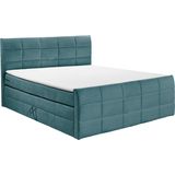 ED EXCITING DESIGN Boxspringbett "Bolivia", harte Seite mit Kokosmatte, weiche Seite mit Filzabdeckung