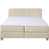 Home affaire Boxspringbett "Fargo", inkl. Topper, in 3 Matratzenarten, in Samt- oder Strukturstoff