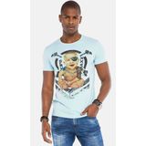 Cipo & Baxx T-Shirt "T-Shirts", mit Baby Pirat und Label-Details, CT-485