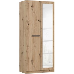 rauch Drehtürenschrank "Kleiderschrank Schrank Garderobe Garderobenschrank Stauraumwunder MODI", optional mit Spiegel MADE IN GERMANY