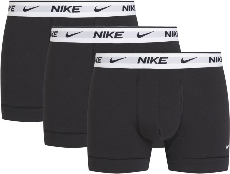 NIKE Underwear Trunk "Nike Dri-FIT Essential Cotton Stretch", (Set, 3 St., 3er-Pack), mit Logo auf dem Taillenbund