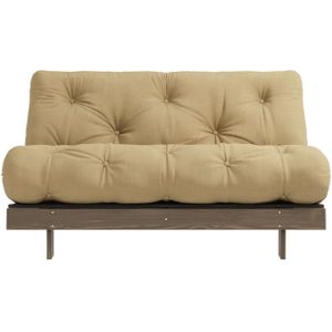 Karup Design Daybett "Roots Schlafsofa, Gästebett, Sofa inkl. Futonmatratze", Liegefläche 90/140/160 x200 cm, FSC zertifizierte Kiefer