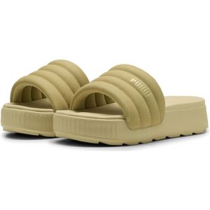 PUMA Sandale "Karmen Puffy Aqua Metallics Slides Damen"