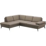 sit&more Ecksofa "Morris L-Form, inkl. Sitztiefenverstellung", wahlweise mit Armteilverstellung, Bettfunktion & Bettkasten