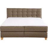 Home affaire Boxspringbett "Moulay", inkl. Topper, in Überlänge 220 cm, 3 Härtegrade, auch in H4