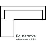 INOSIGN Ecksofa "Bono L-Form", wahlweise mit Bettfunktion