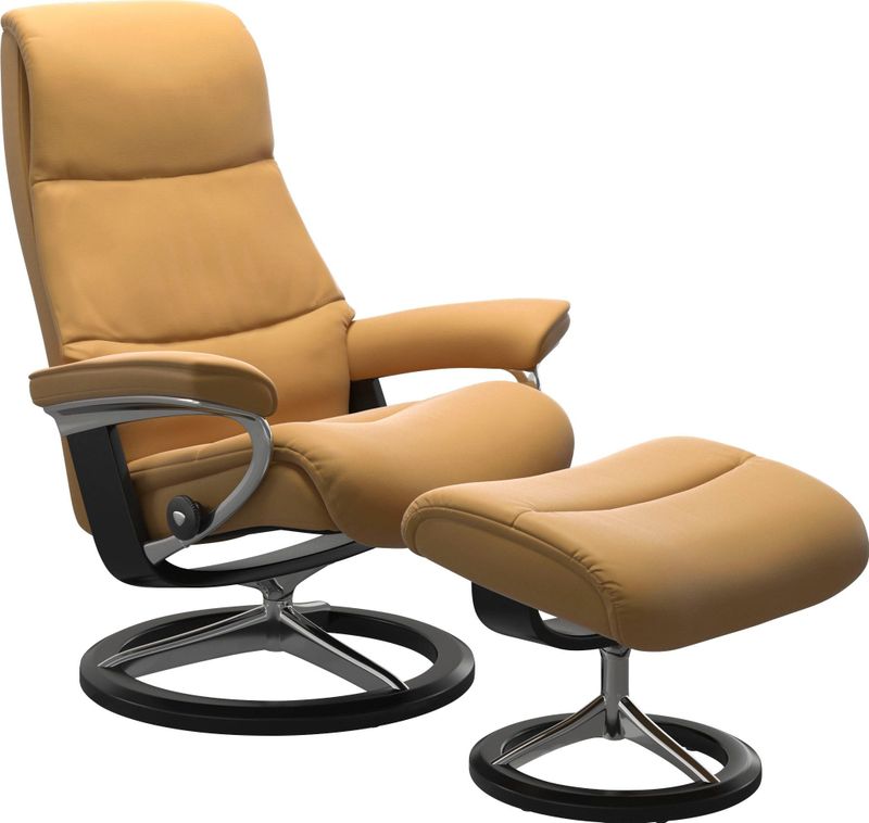 Stressless Relaxsessel "View", mit Signature Base, Größe S,Gestell Schwarz