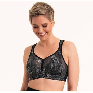 Anita Active Sport-BH "Air Control Delta Pad", Doppellagige Cups, Powertüll im Rücken, Schale schmal geschnitten