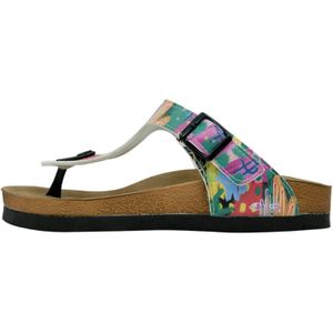DOGO Zehentrenner "DOGO Lila Dogo Lila Sandalen Damen Sandalen/ Sandaletten /", Vegan