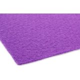 Primaflor-Ideen in Textil Läufer "PODIUM", rechteckig, 2,6 mm Höhe, Breite 200 cm, Nadelfilz, Uni-Farben, ideal für Veranstaltungen
