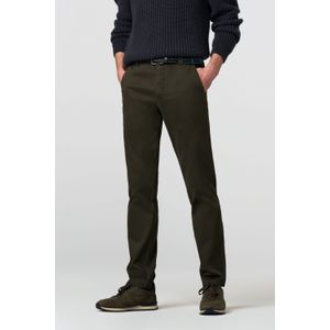 MEYER Chinos "BONN", mit Ziersteppung und Knopf