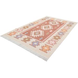 morgenland Wollteppich "Kelim Teppich Ariz", rechteckig, 5 mm Höhe, reine Baumwolle