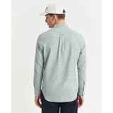 Gant Langarmhemd "REG COTTON LINEN STRIPE SHIRT", leicht, luftig und atmungsaktiv