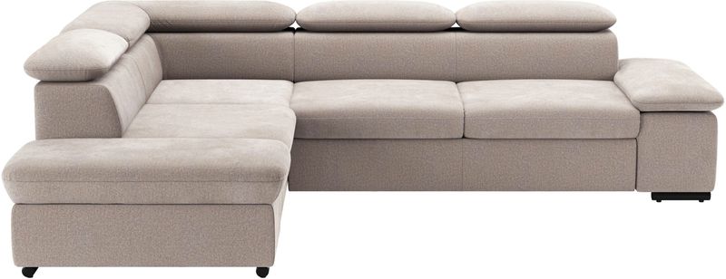 sit&more Ecksofa "Alcudia L-Form", mit Armteilverstellung, optional Kopfteilverstellung und Bettfunktion