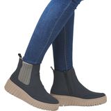 Rieker Chelseaboots, Schlupfboots, Keilstiefelette mit Anziehlasche