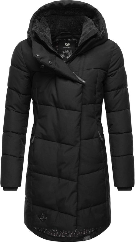 Ragwear Wintermantel "Pavla", stylischer Winterparka mit Teddyfutter und Kapuze