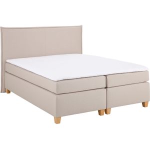 Home affaire Boxspringbett "Houssay", inkl. Topper, 5 Breiten, 2 Härtegraden auch in Überlänge 220 cm