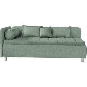 alina Schlafsofa "Kiana", mit Bettkasten und Zierkissen, Liegefläche 90/200 cm oder 100/200 cm