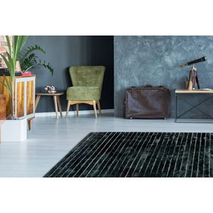 calo-deluxe Teppich "Scorpius 115", rechteckig, 12 mm Höhe, Hoch-Tief-Struktur, Wohnzimmer