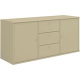 Hammel Furniture Sideboard "Mistral, Hochwertig Schrank, hängend/stehend montierbar", mit Türen und Schubladen, B: 133 cm, anpassungsbar Designmöbel