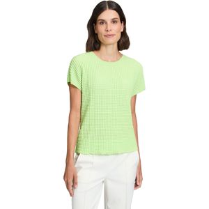Betty Barclay Kurzarmshirt "Betty Barclay Strukturshirt mit U-Boot-Ausschnitt", (1 tlg.), Material