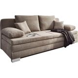 Jockenhöfer Gruppe Schlafsofa "Lindau", inklusive Bettkasten und loser Kissen,mit Kaltschaumtopper