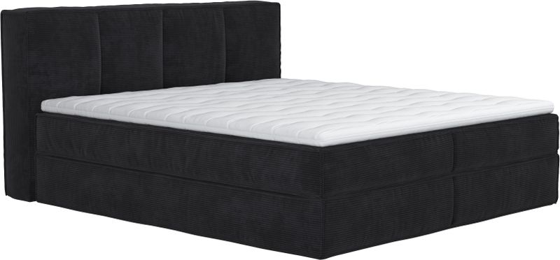 Home affaire Boxspringbett "Sacy", Boxbett inkl. Topper, 2 Matratzen, Härtegrade H2, H3 und H4 wählbar