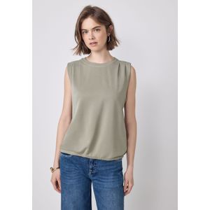 STREET ONE STUDIO T-Shirt, aus softem Materialmix