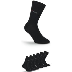 Fila Businesssocken, (6 Paar), mit eingestrickem Logo