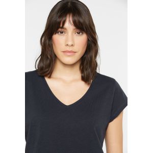 SENSES.THE LABEL V-Shirt, aus Baumwolle