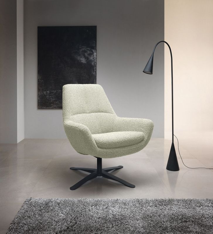 BETYPE Drehsessel "Be Organic Standard Back, Loungesessel", in elegantem Design mit Drehfunktion