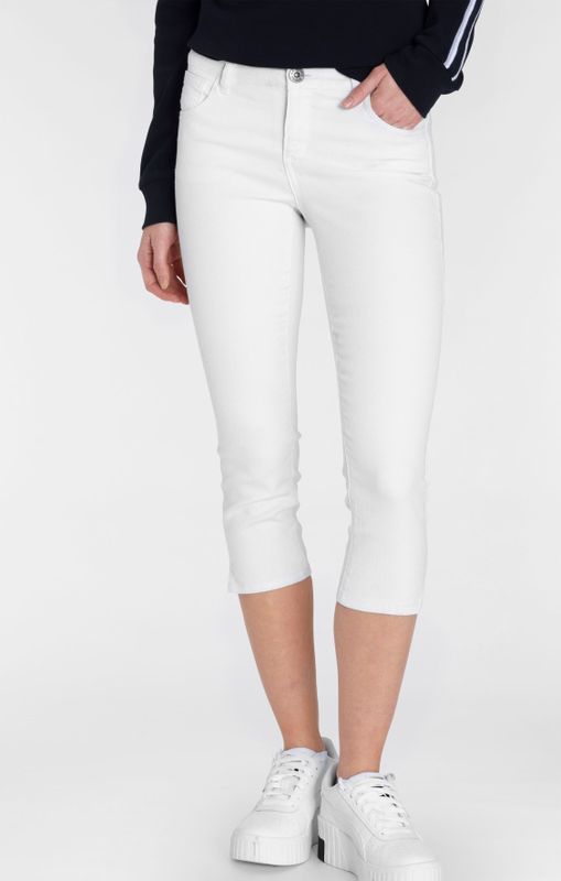 Arizona Caprijeans "Ultra-Stretch", extra-enger Schnitt, modischer Beinabschluss mit Schlitz
