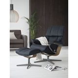 Stressless Relaxsessel "Reno", mit Cross Base, Größe S, M & L, Holzakzent Eiche