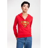 LOGOSHIRT Kapuzensweatshirt "DC Comics - Superman", mit lizenziertem Print
