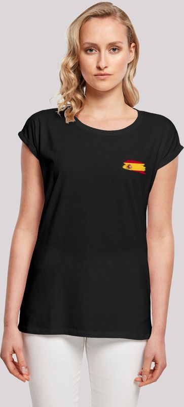 F4NT4STIC T-Shirt "Spain Spanien Flagge", Print