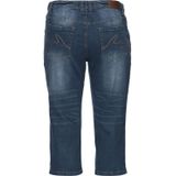 Sheego 3/4-Jeans "Große Größen", "Die Schmale" mit Used-Effekten