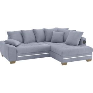 Mr. Couch Ecksofa "Nikita II, L-Form", mit Kaltschaum, RGB-LED, Soundsystem, wahlweise mit Bett, Bettkasten