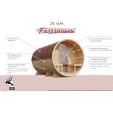 Karibu Fasssauna "Franzi 3"