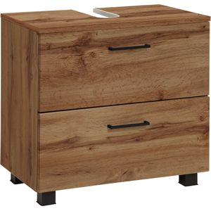 welltime Waschbeckenunterschrank "Trento, verschiedene Ausführungen und Farben", Badmöbel, Breite 60 cm, Beckenunterschrank auf Füßen, Made in Germany