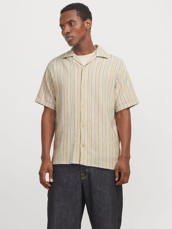 Jack & Jones Kurzarmhemd "JORCOBA STRIPE RESORT SHIRT SS SN"