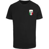 MisterTee T-Shirt "MisterTee Azurro Italia Crest Tee", (1 tlg.)