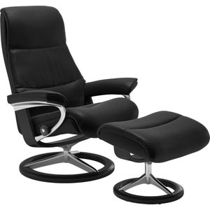 Stressless Fußhocker "View", mit Signature Base,Gestell Schwarz