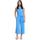 Betty&Co Overall "Betty & Co Jumpsuit mit Wasserfallausschnitt", (1 tlg.), Nahtführung